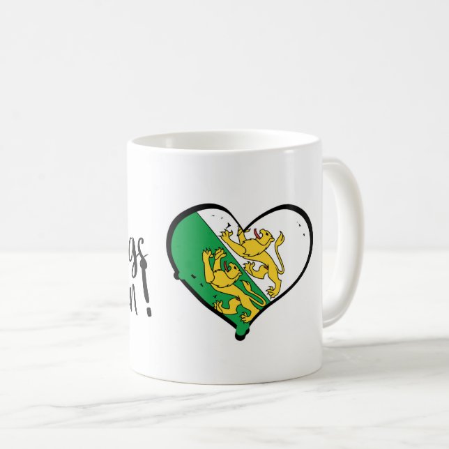 Taza De Café Mein Lieblings Kanton Thurgau (Anverso derecho)