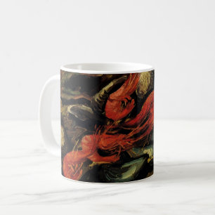 Taza De Café Mejillones y camarones por Vincent van Gogh