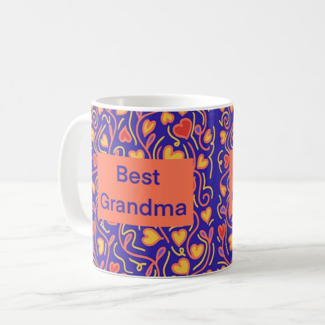 Taza De Café Mejor Abuela (Anverso izquierdo)