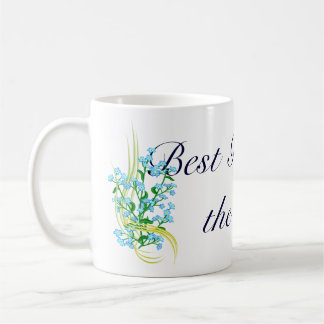 Taza De Café Mejor Abuela con Mug Olvidadme-Nots