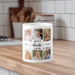 Taza De Café Mejor Abuela de la historia - Collage de fotos de<br><div class="desc">Celebra el "Mejor Abuela de la Historia" con este café de Collage de fotos de nietos personalizado Coffee Mug. Este regalo reflexivo presenta un bello collage de preciadas fotos que capturan momentos especiales, complementado por un mensaje sincero. Está equipado con cerámica de alta calidad, microondas y lavavajillas para su comodidad...</div>