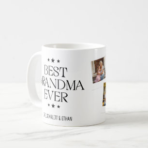 Taza De Café Mejor Abuela del Mundo Moderno Estilo Instantánea 