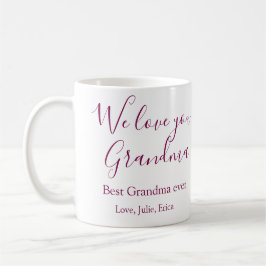 Taza De Café mejor abuela jamás abuelos foto regalos clásicos