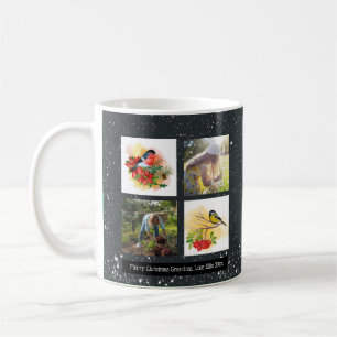 Taza De Café Mejor Abuela, Navidades 2 Foto, Cae Nieve