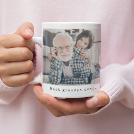 Taza De Café Mejor abuelo, abuelo, abuelo, foto completa