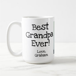 Taza De Café mejor abuelo con foto