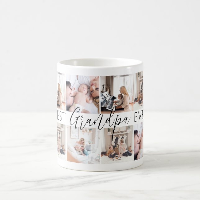 Taza De Café Mejor Abuelo de café nunca (Centro)