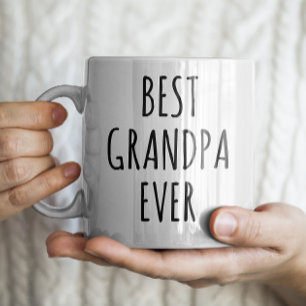 Taza De Café "Mejor Abuelo de la Historia" Sencilla granja mode