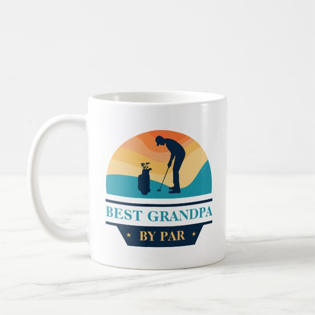 Taza De Café Mejor Abuelo De Par Abuelos Day Hover (Izquierda)