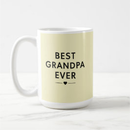 Taza De Café Mejor abuelo de todos 