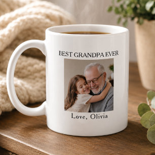 Taza De Café Mejor Abuelo del Mundo Foto