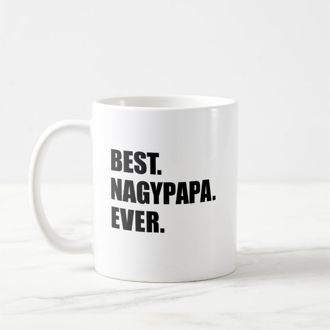 Taza De Café Mejor abuelo húngaro (Izquierda)