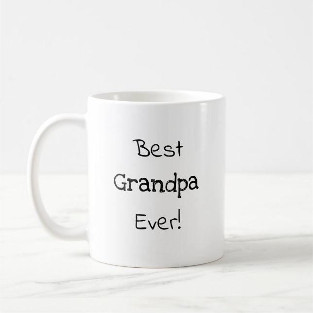 Taza De Café Mejor abuelo jamás (Izquierda)