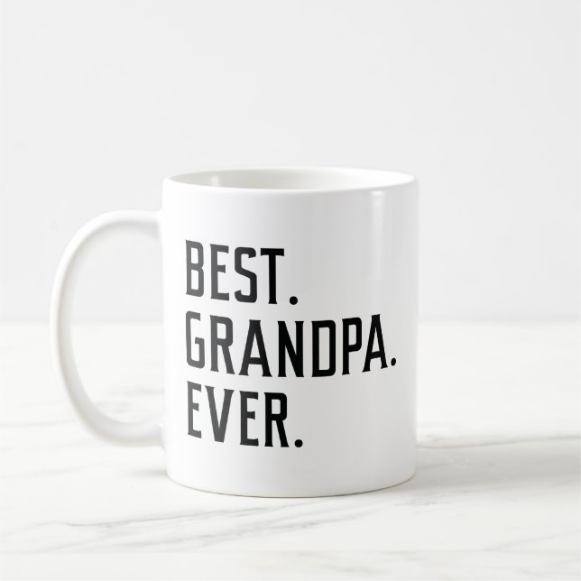 Taza De Café Mejor abuelo jamás (Izquierda)