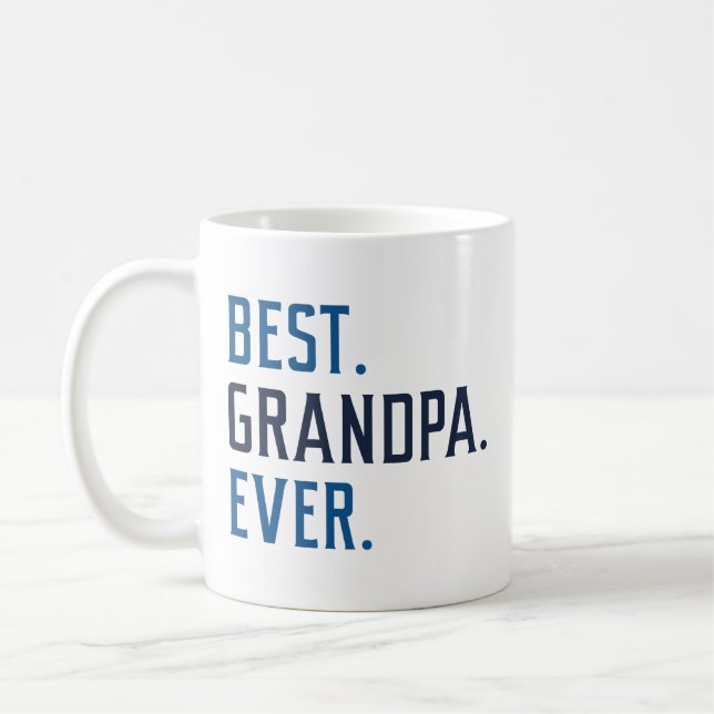 Taza De Café Mejor abuelo jamás (Izquierda)