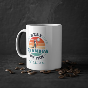 Taza De Café Mejor Abuelo Por El Día Del Padres Retro Personali