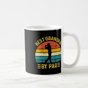 Taza De Café Mejor Abuelo Por Par Día del Padre Golf Abuela