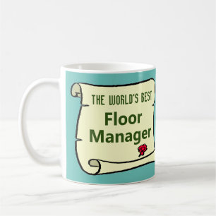Taza De Café Mejor administrador de pisos.