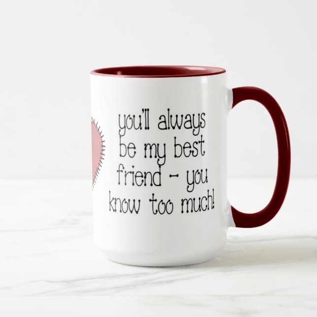 Taza de café Mejor Amigo (Derecha)