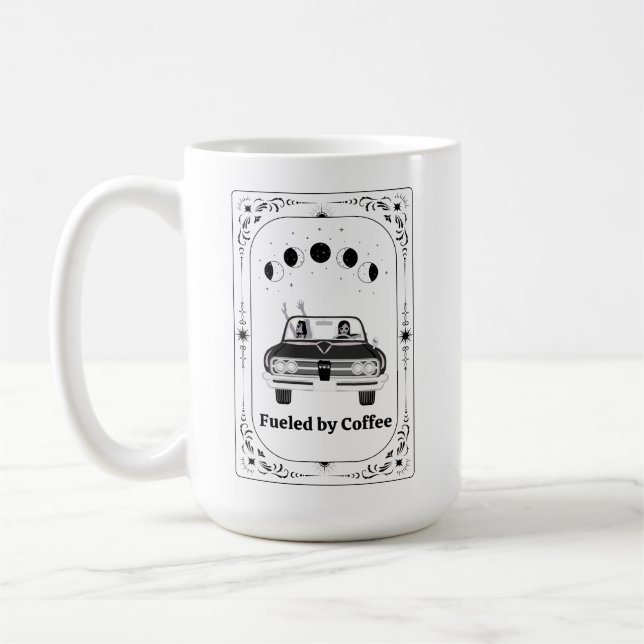 Taza De Café Mejor Amigo del Café: Astrología Zodiac Yoga (Izquierda)