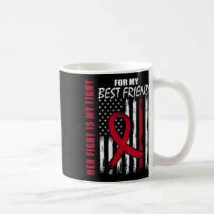 Taza De Café Mejor amigo Mieloma múltiple Conciencia Bandera Am
