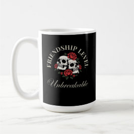 Taza De Café Mejor Amigo, Nivel de Amistad: Irrompible, amigo