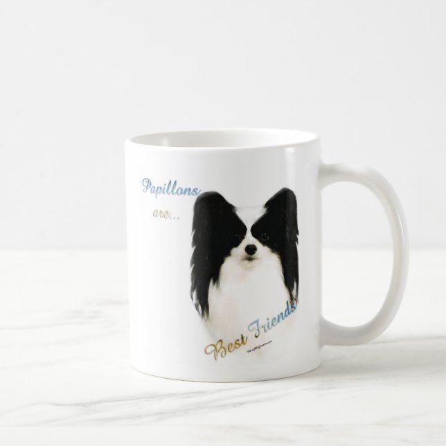 Taza De Café Mejor Amigo Papillon 2 (Derecha)