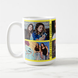 Taza De Café Mejor amigos para siempre 6 Personalizado fotográf