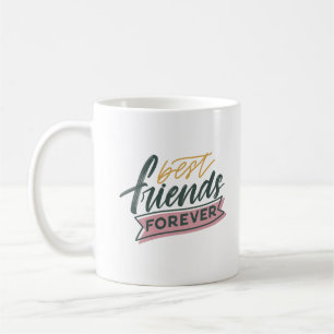Taza De Café Mejor Amigos para siempre - Regalo de amistad -