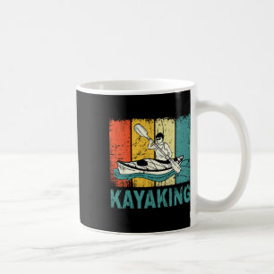 Taza De Café Mejor Arte De Kayak Para Hombres Mujeres Pescando
