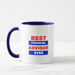 Taza de café Mejor Asesor Financiero de Todos los