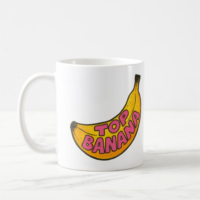 Taza De Café Mejor Banana (Izquierda)