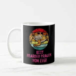 Taza De Café Mejor Beart Dragon Mom Ever Retro Vintage Sunset