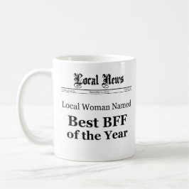 Taza De Café Mejor BFF del año Mug