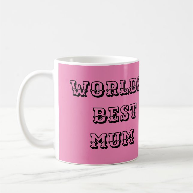 TAZA DE CAFÉ MEJOR BOMBA DE MAMÁ DEL MUNDO (Izquierda)