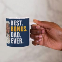 Taza De Café Mejor Bono Personalizado Papá Nunca Padre