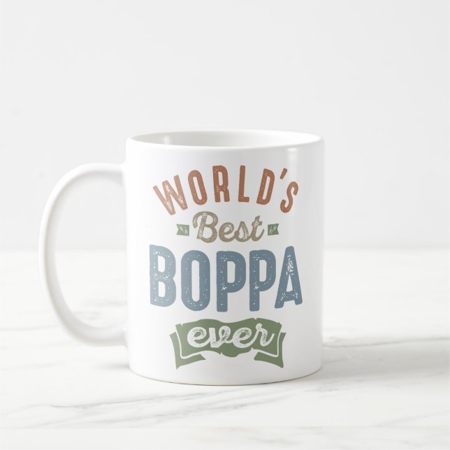 Taza De Café Mejor Boppa del Mundo (Izquierda)
