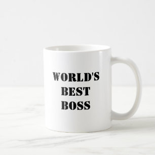 Taza De Café Mejor Boss del mundo