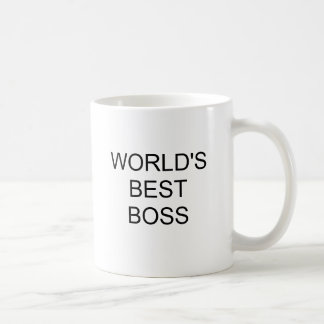 TAZA DE CAFÉ MEJOR BOSS DEL MUNDO