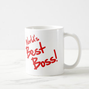 Taza De Café Mejor Boss del mundo