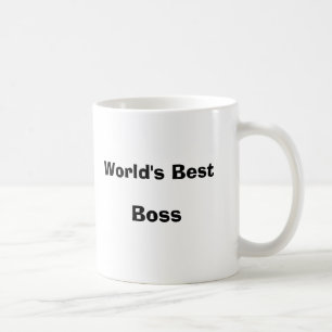Taza De Café Mejor Boss del mundo