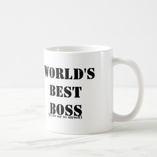 Taza De Café Mejor Boss independiente (Derecha)