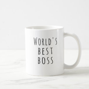 Taza De Café Mejor Café Boss del Mundo