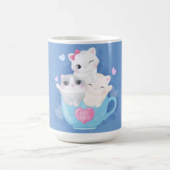 Taza De Café Mejor café de amigos (Centro)