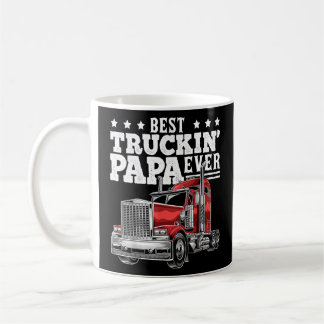 Taza De Café Mejor Camión Papa jamás Gran Camión de Camión Da P