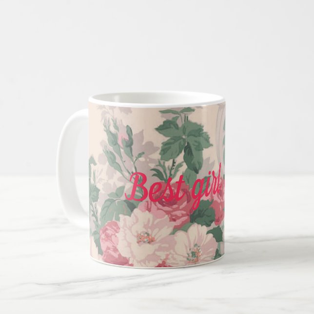 Taza De Café Mejor chica de todos los tiempos (Anverso izquierdo)