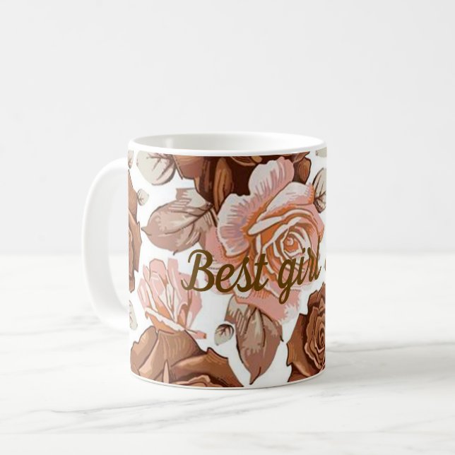 Taza De Café Mejor chica de todos los tiempos (Anverso izquierdo)