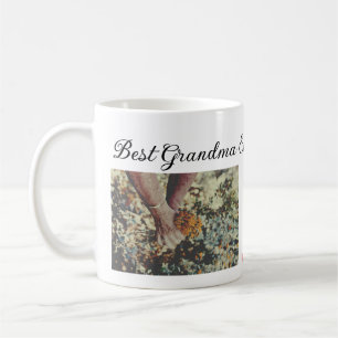 Taza De Café Mejor collage de fotos de la abuela que te amemos