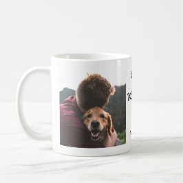 Taza De Café Mejor Collage de fotos de nombre Mascota personali