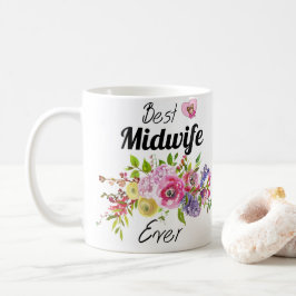 Taza De Café Mejor Comadrona - Regalos De Apreciación De Parter
